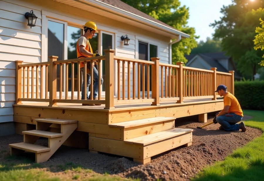 Transform Your Backyard with a Stunning Custom Deck Design